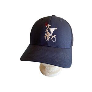 Blue Tandem Ciders  Graphic Logo Blue Mesh back Hat Cap Adjustable